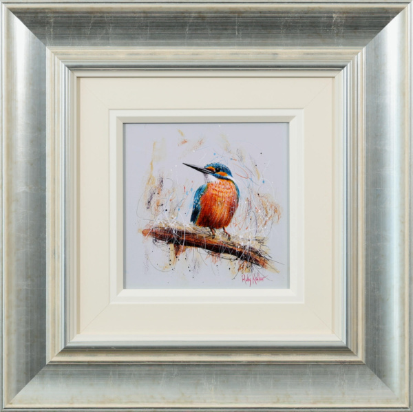 Kingfisher by Ruby Keller, original painting