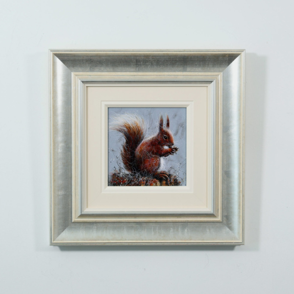 Diana The Squirrel by Ruby Keller, original painting
