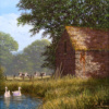 Summers In The Countryside by Edward Hersey, original painting
