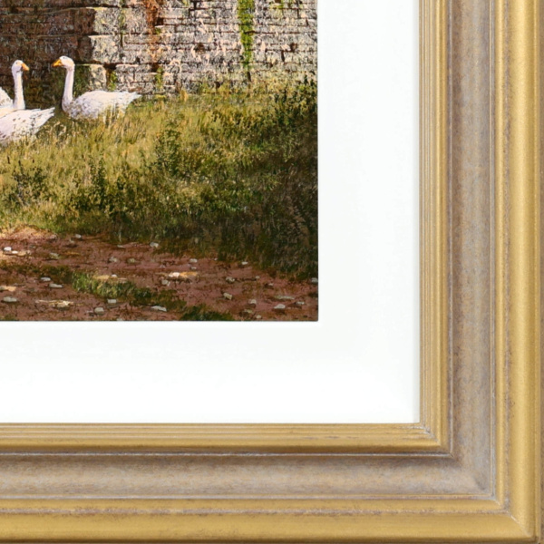 Out With The Girls by Edward Hersey, original painting, detail