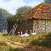 Out With The Girls by Edward Hersey, original painting
