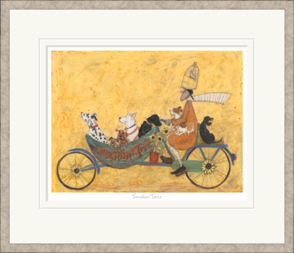 Sunshine Tours by Sam Toft, limited edition print