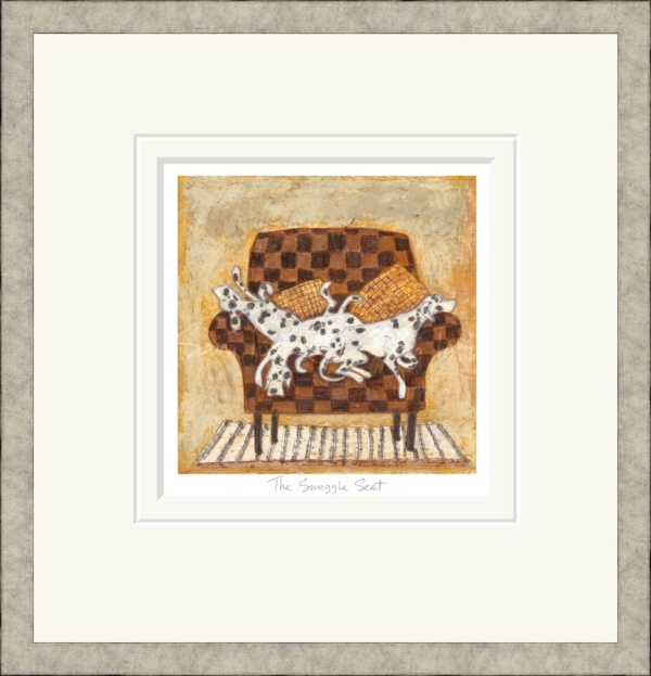 The Snuggle Seat by Sam Toft, limited edition print