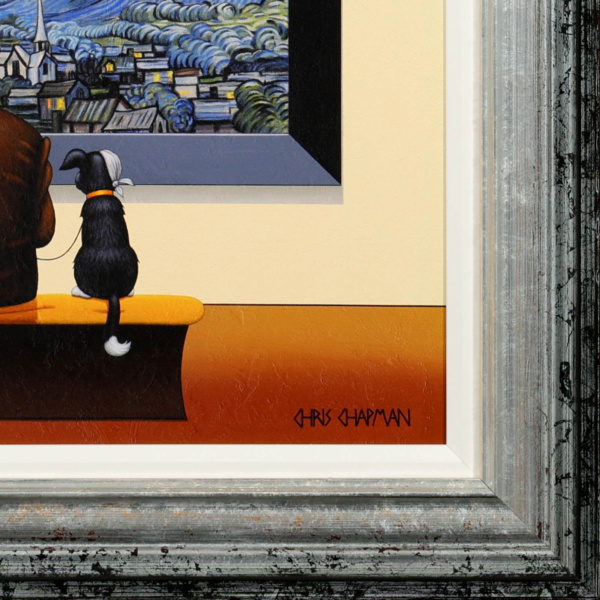 Van Gogh – Starry Night by Chris Chapman, limited edition print, detail