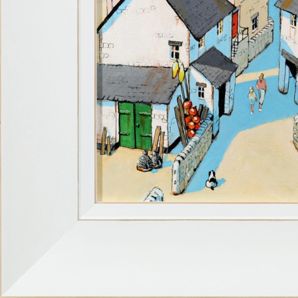 Catch Of The Day (Commission) by Alan Smith, original painting, detail
