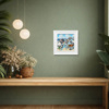 Catch Of The Day (Commission) by Alan Smith, original painting, in room