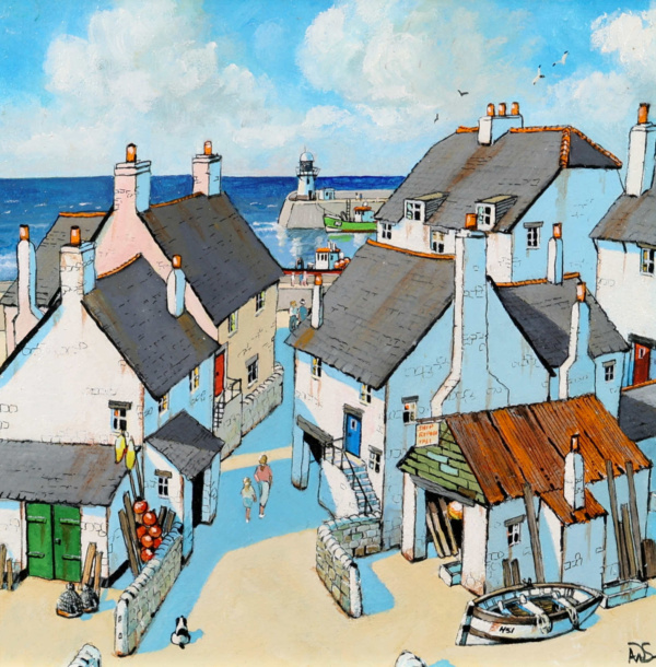 Catch Of The Day (Commission) by Alan Smith, original painting