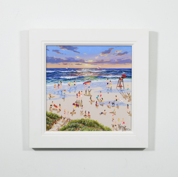 Sunset & Lilos by Paola Cassais, original painting