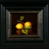 Two Fresh Lemons by Ronald Berger, original painting