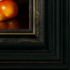Two Pears & Porcelain Bowl by Ronald Berger, original painting, detail