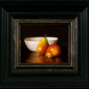 Two Pears & Porcelain Bowl by Ronald Berger, original painting