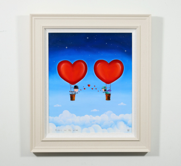 Kisses On The Wind by Michael Abrams, original painting