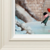 Hooked On Love by Michael Abrams, original painting, detail
