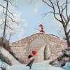 Hooked On Love by Michael Abrams, original painting