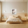 So In Love by Michael Abrams, original painting, in room