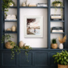So In Love by Michael Abrams, original painting, in room