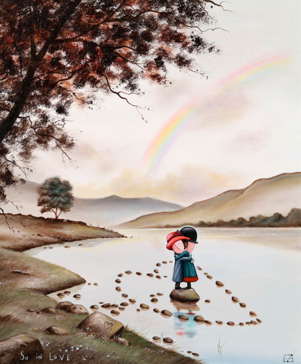 So In Love by Michael Abrams, original painting