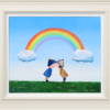 When Two Hearts Meet by Michael Abrams, original painting