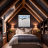 Chamonix, Mont Blanc by Antonio Navarro (Casimiro), original painting, in room