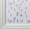 A Day On The Slopes by Paola Cassais, original painting, detail