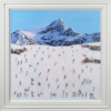 A Day On The Slopes by Paola Cassais, original painting