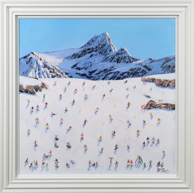 A Day On The Slopes by Paola Cassais
