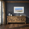 Kites Over The Beach by Paola Cassais, original painting, in room
