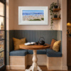 Kites Over The Beach by Paola Cassais, original painting, in room