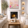 Sunny Walk by Manel, original painting, in room