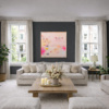 Sunny Walk by Manel, original painting, in room
