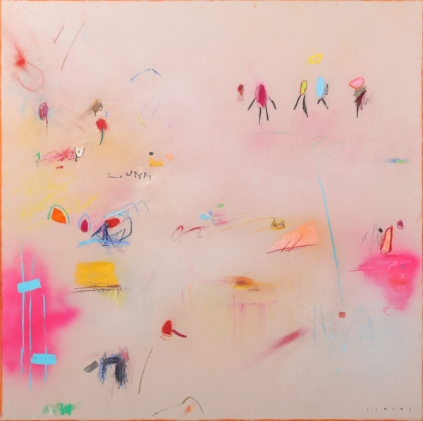 Sunny Walk by Manel, original painting