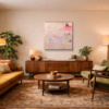 Joyride by Manel, original painting, in room