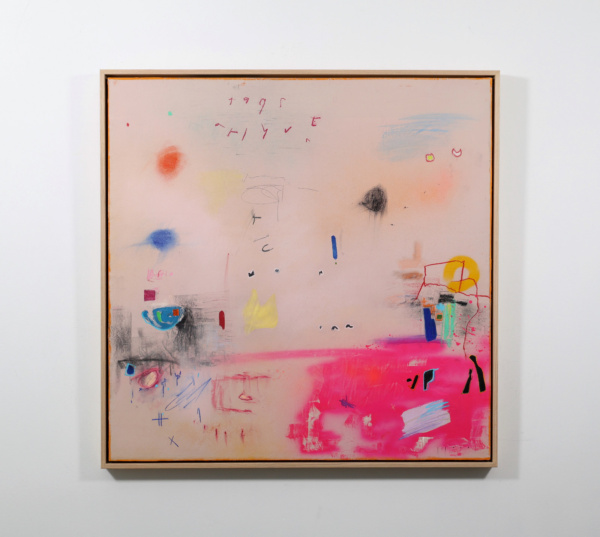 Pink Motion by Manel, original painting