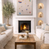 Lost In-between by Manel, original painting, in room