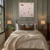 Lost In-between by Manel, original painting, in room