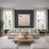 Lost In-between by Manel, original painting, in room