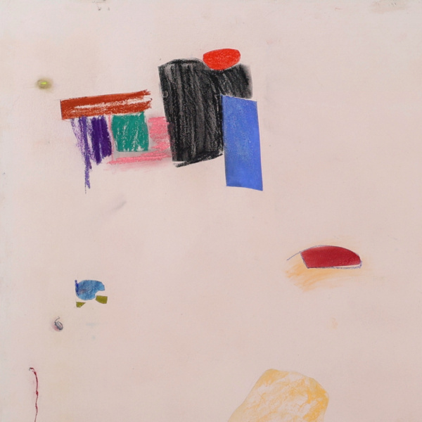 Between Movements by Manel, original painting, detail