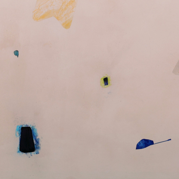 Between Movements by Manel, original painting, detail