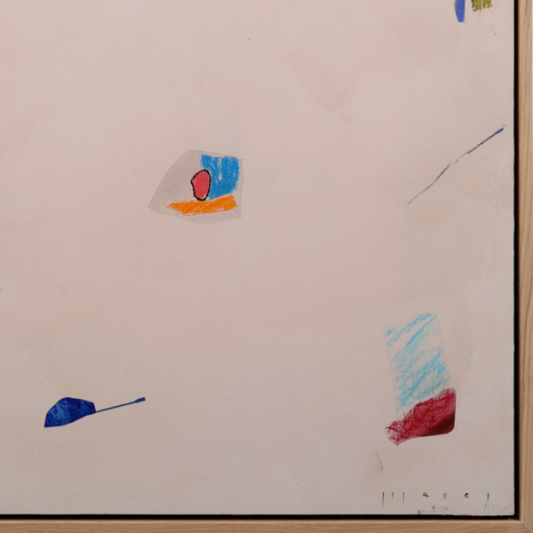 Between Movements by Manel, original painting, detail