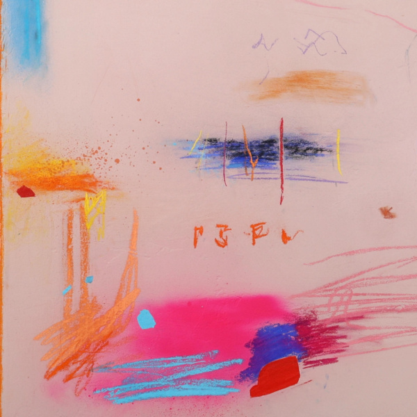 Bloom Pop by Manel, original painting, detail
