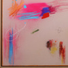 Bloom Pop by Manel, original painting, detail