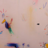 Air Garden by Manel, original painting, detail