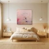 Air Garden by Manel, original painting, in room