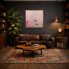 Air Garden by Manel, original painting, in room