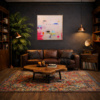 Soft Joy by Manel, original painting, in room