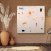 In Full Swing by Manel, original painting, in room