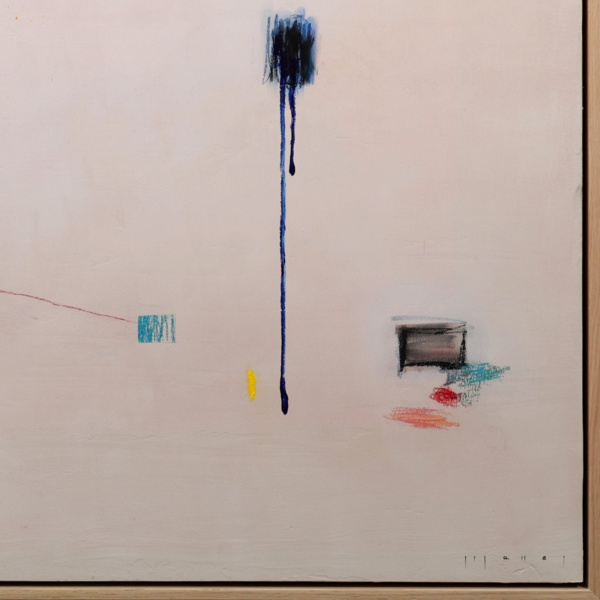 Chasing Colours by Manel, original painting, detail