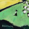 New Starter by David Alderman, original painting, detail