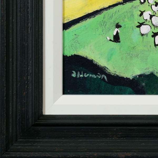 New Starter by David Alderman, original painting, detail