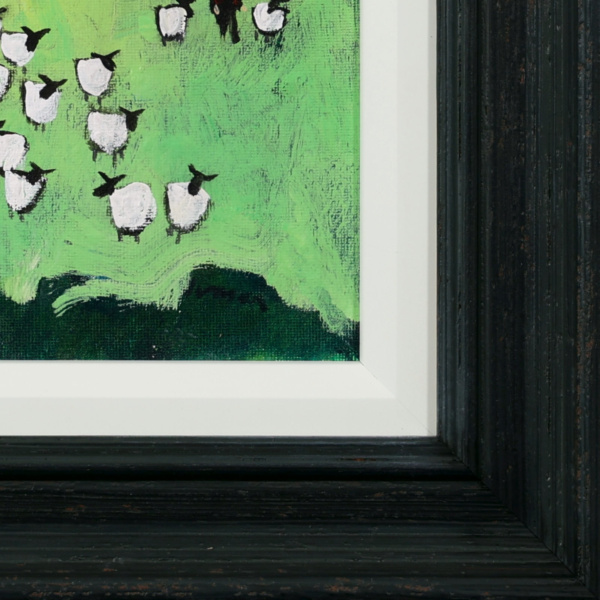 New Starter by David Alderman, original painting, detail